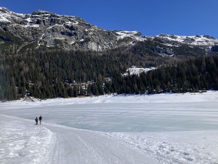 Foto von Marilena Locatelli entlang der Tour
