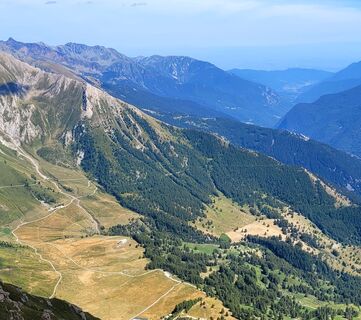 Panorama der Assietta-Straße