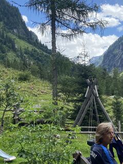 Foto von Matti entlang der Tour