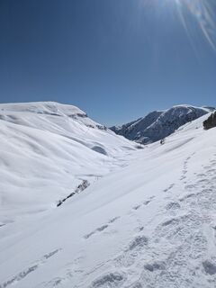 Foto von Diego Baroni entlang der Tour