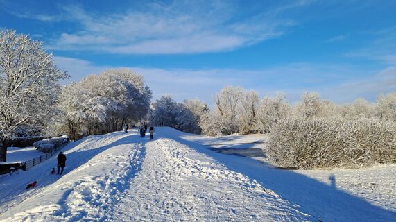 Zdjęcie z Friedrich Rebenstorf wzdłuż trasy