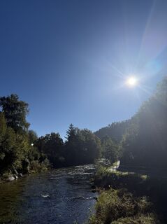Photo de Tom le long du parcours