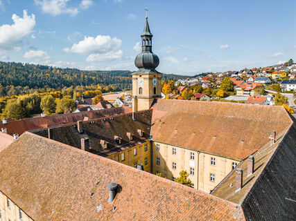 Kloster Ensdorf von oben