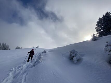Foto fra Sven Krieblin undervejs på turen