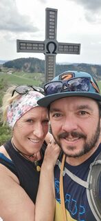 Fotografia z Klaus Lehner na trase