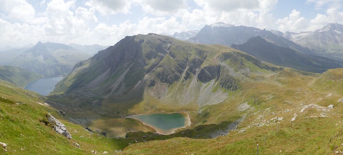 unter mir die Bockhartseen