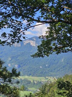 Photo de Angelika Gerung le long du parcours