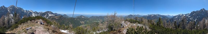 Foto von Thomas Fischer entlang der Tour