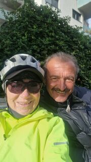 Photo de Ilse Pregartner le long du parcours