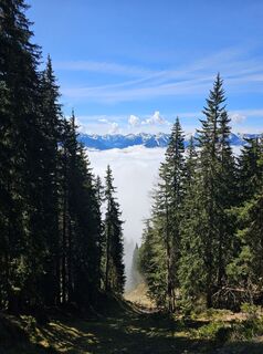 Photo de Florian le long du parcours