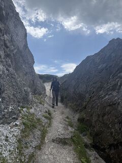 Foto von Rico Vincenz entlang der Tour