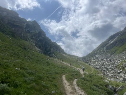 Foto von Giulio Vannini entlang der Tour