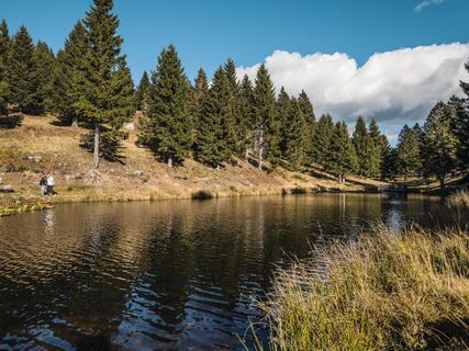 Trekking in Richtung Capanna Albagno