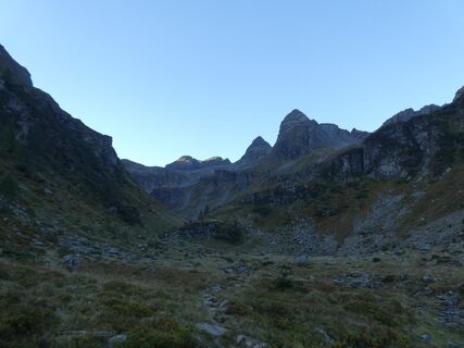 Äußeres Lämmerkar mit Blick zum Kapuzinerberg (hinten)