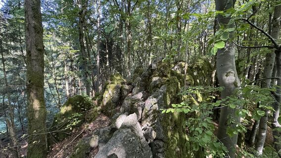 Foto de Jörg Lengenfelder a lo largo del recorrido