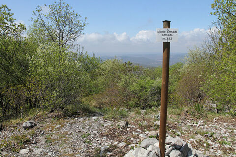 Gipfel des Berges Ermada