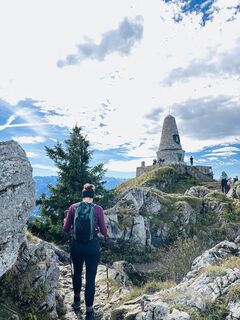 Foto von W.M. entlang der Tour