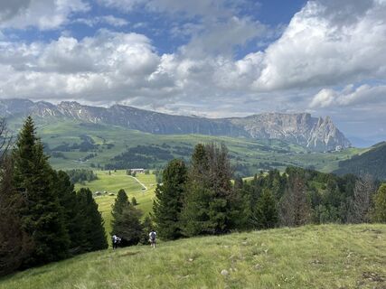Foto von Susanne Johansson Pantzare entlang der Tour