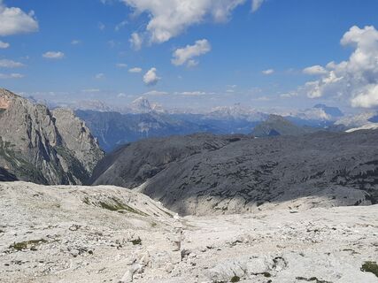 Foto von Susi Stütz entlang der Tour