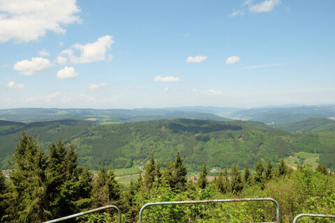 Blick von der Kapfhütte über das Elz- und Kinzigtal