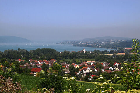 Schöner Ausblick auf den Überlinger See