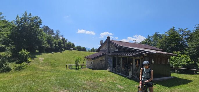 Foto von Nico entlang der Tour