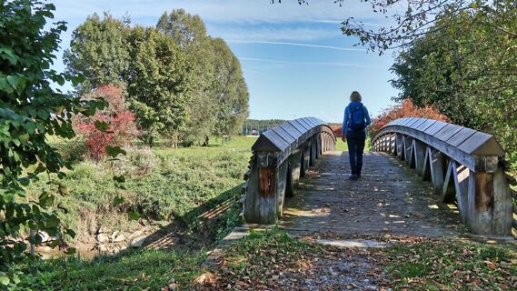 Brücke über die Safen