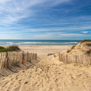 Plage océan Atlantique Gironde © David Remazeilles (Gironde Tourisme)
