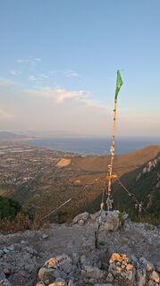 Photo de Adriana Hideg le long du parcours