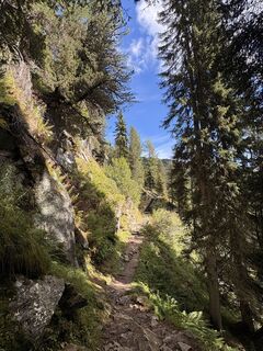 Foto de Michele Passante a lo largo del recorrido
