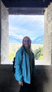 Foto de Anita Maigler a lo largo del recorrido