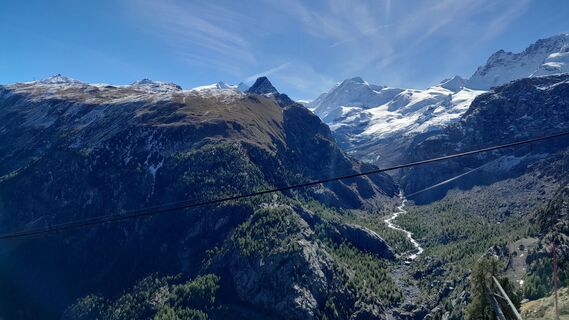Foto von Sergio Fontana entlang der Tour