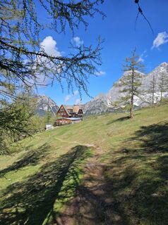 Foto von Florian entlang der Tour