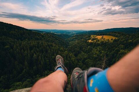 Ausblick vom imposante Plateau