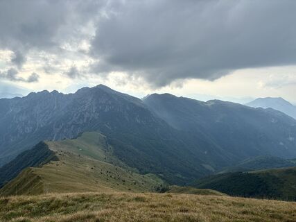 Foto de Angelo Austoni a lo largo del recorrido