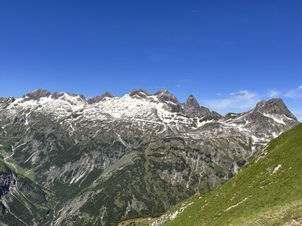 Photo de Norbert Herbig le long du parcours