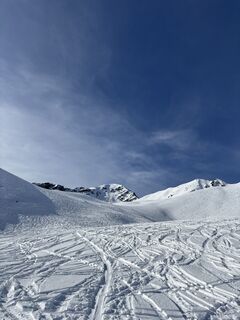 Fotografia z Manfred Neuner na trase