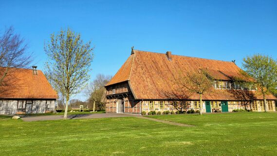 Seitenansicht des Brockwischenhus in Hemslingen