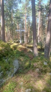 Photo de Friedrich Zeilinger le long du parcours