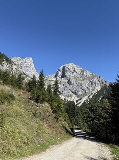 Foto von Stefanie Zopf entlang der Tour