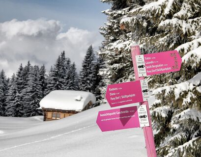 Panyer Rundtour Schneeschuhtour