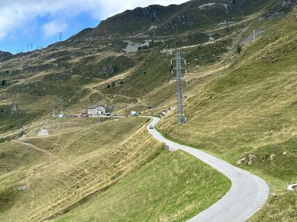 Foto von László Batki entlang der Tour
