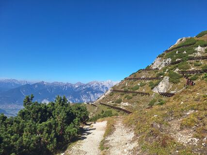 Photo de Melanie Riegelmann le long du parcours