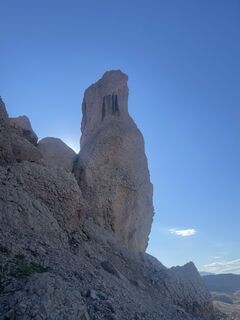 Photo de Nati le long du parcours