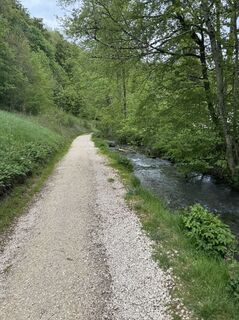 Foto von Michael entlang der Tour