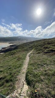 Foto de Dave Chow a lo largo del recorrido