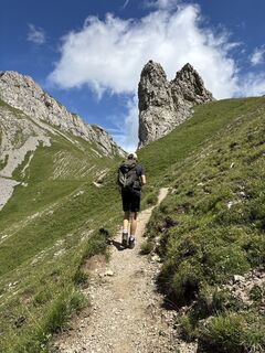 Foto von Foivos Sarantinopoulos entlang der Tour