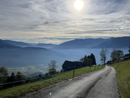Foto fra Andrea Jamer underveis på turen