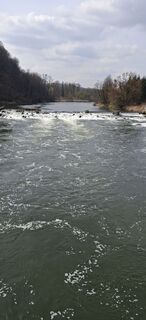 Photo de Annemarie Hartner le long du parcours