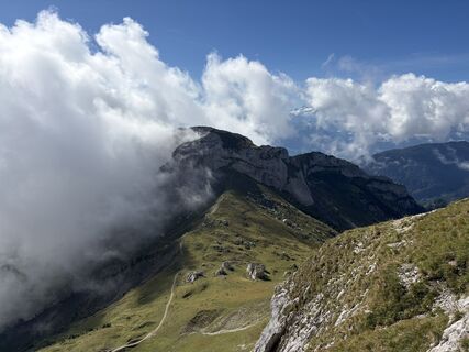 Foto von Nicola Flury entlang der Tour